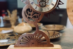 Woodturning display